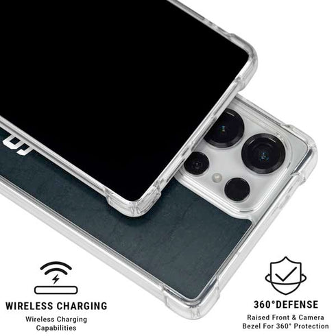 NBA San Antonio Spurs Distressed Galaxy S25 Ultra Clear Case